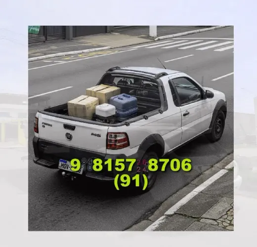 Frete! Transporte seguro e rápido para sua mudança, ligue e solicite já!