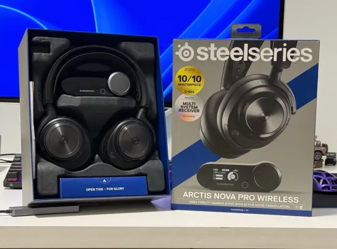 Headset Steelseries Arctis nova Pro Wireless