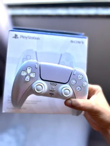 OPORTUNIDADE ? Controle PS5 Chroma Pearl Raro