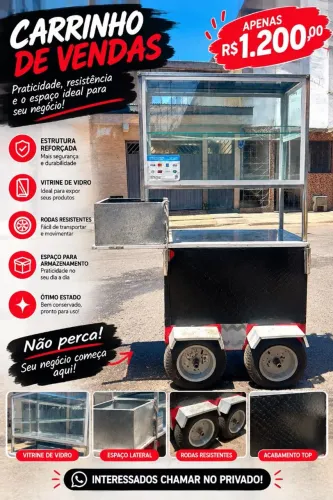Carrinho de vendas