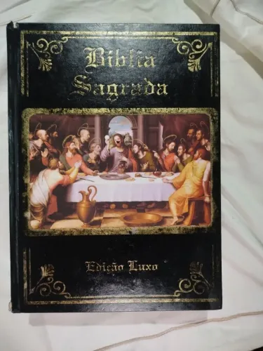 Bíblia sagrada - edição de luxo
