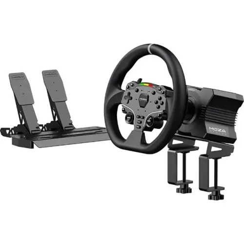 Kit volante Moza R5 para PC - Preto - Novo lacrado!