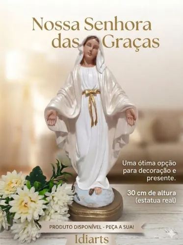 Nossa senhora das Graças com 30cm