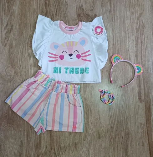Conjunto Infantil Mon Sucré 4 anos