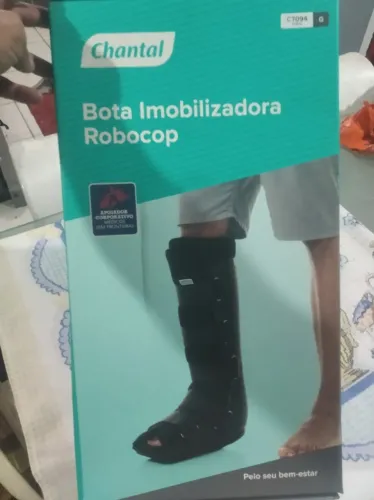 Bota imobilizadora Robocop