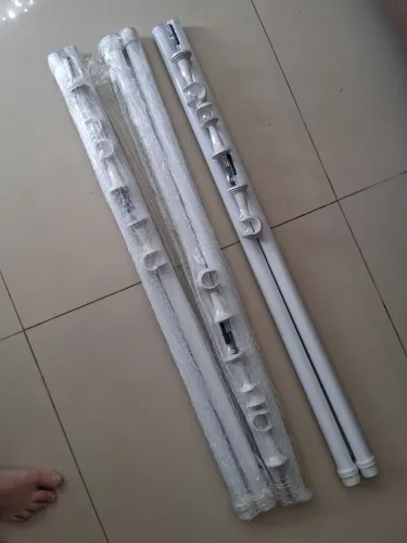 Varal de cortina de 1,75m modelo grosso 03 unidades ( NOVO )