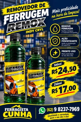 Removedor de ferrugem 