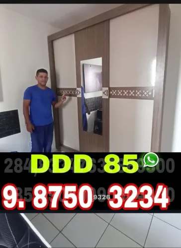 Montador de móveis para montagem e desmontagem de guarda-roupas, armários, closet e cômoda