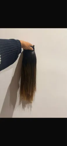 Cabelo Mega hair cabelo brasileiro 55cm 150 gramas