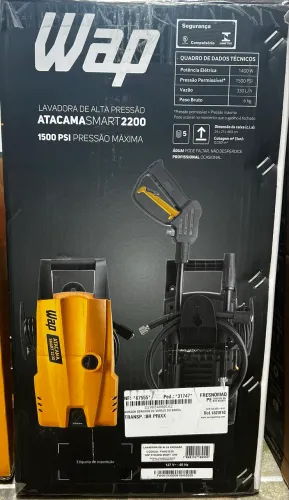 Lavadora de Alta Pressão Wap, 127V, Lacrada