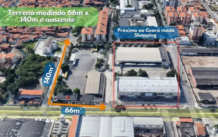 Terreno à venda, 9240 m² por R$ 25.000.000,00 - Montese - Fortaleza/CE