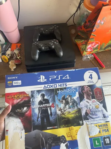 ps4 slim nunca aberto
