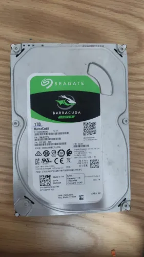 Hd Seagate Barracuda 1tb Prateado