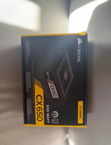 fonte corsair cx650 650w 80 plus bronze