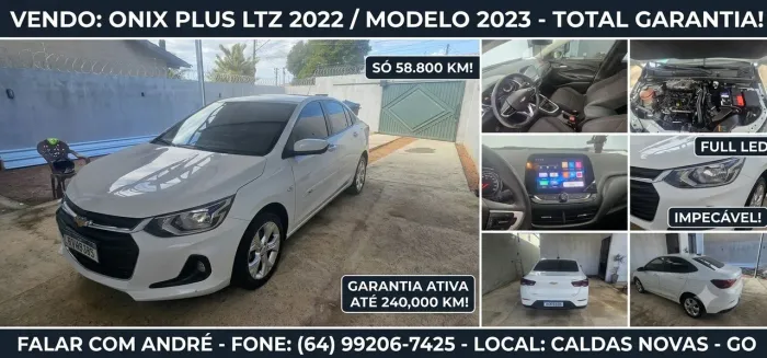 Chevrolet Onix Plus LTZ 1.0 12V TB Flex Mec. 4P 2023