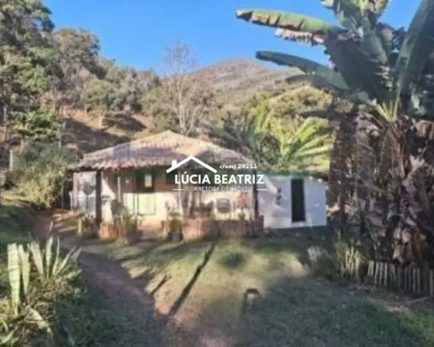 Sítio Maravilhoso, com Hospedaria, Rico em Água, Cachoeira, com 36 Hectares em Baependi/MG