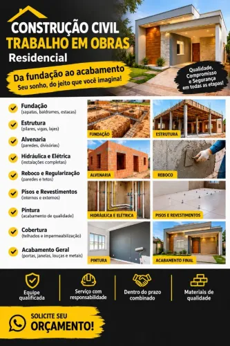 Pedreiro, empreiteiro.