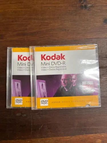 Mini DVD-R Kodak 1.4 GB 30 min (2 unidades)