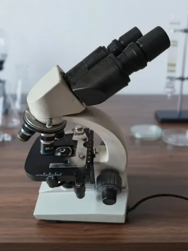 Microscópio Biológico Binocular N-101B Profissional!