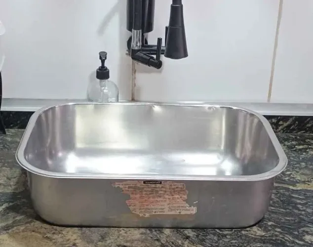 Cuba Inox Tramontina 47x31x13 FRETE GRÁTIS