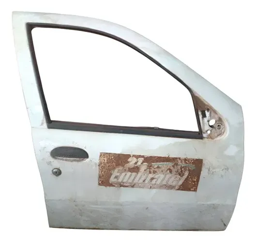 Porta Dianteira Direita Fiat Palio 1996 A 2002 Dianteira Direita Branca