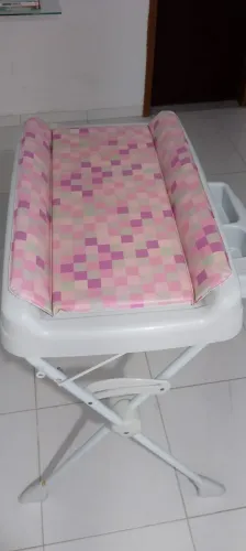 Banheira Bebê com Suporte trocador e Redutor - Burigotto