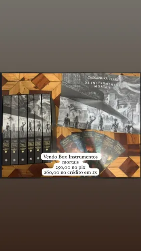 Box Instrumentos mortais