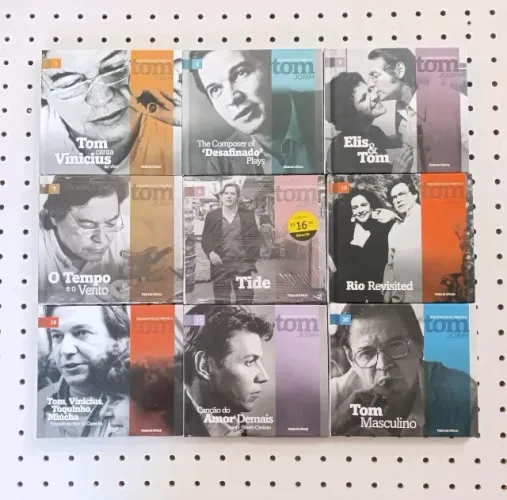 coletânea tom jobim 9 cds