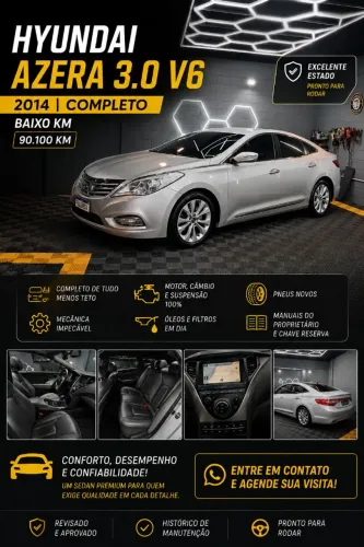 Hyundai Azera 3.0 V6 24V 4P Aut. 2014