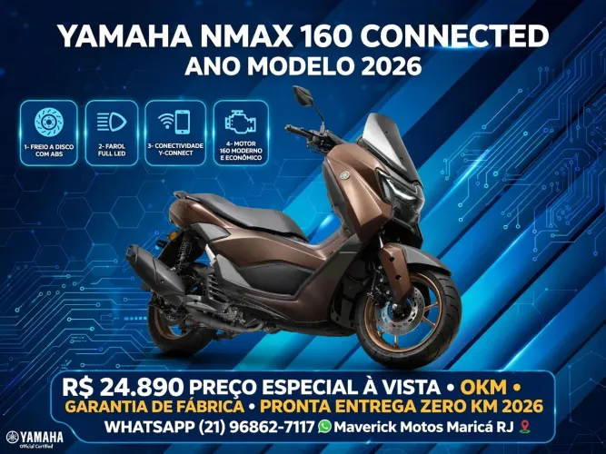 NMAX 160 2026 OKM AUTOMÁTICA