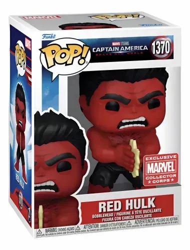 Funko pop Hulk red (Vermelho) - Marvel exclusivo (Novo)