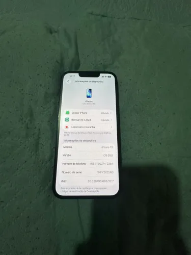 Vendo um iPhone 13 256 GB
