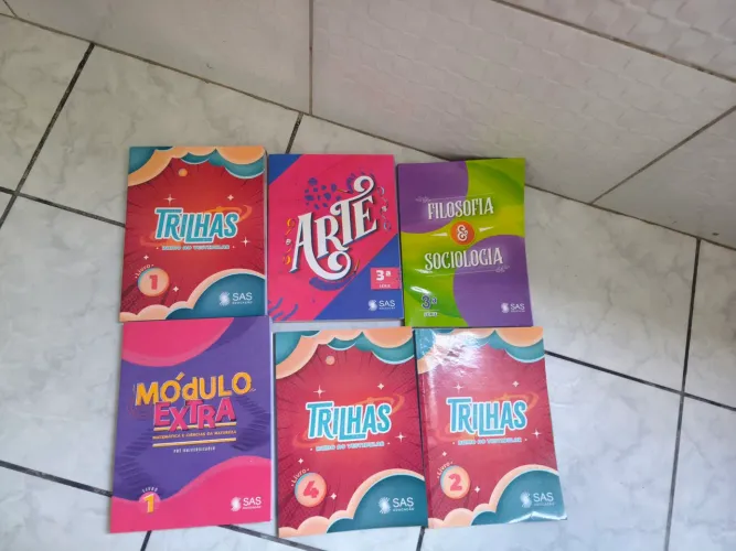 Módulos SAS +livros preparatórios ENEM Oportunidade!