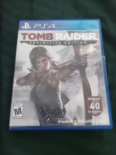 Jogo PlayStation PS4 Tomb Raider Definitive Edition original mídia física