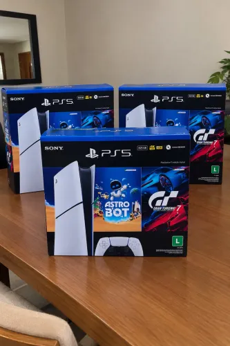 Playstation 5 Slim Novo lacrado + dois Jogos