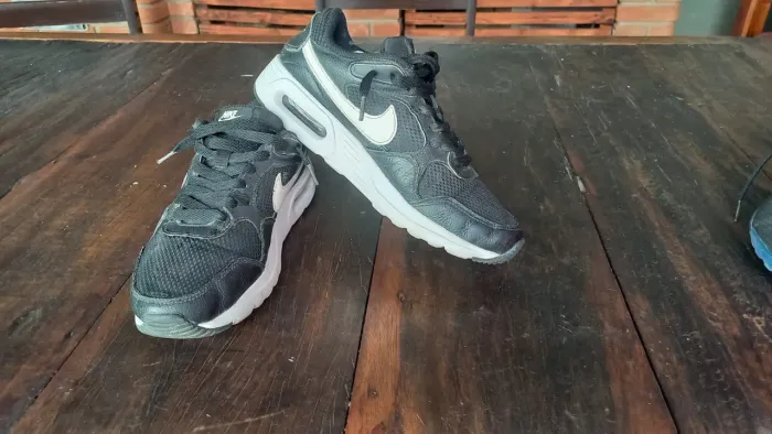 Air max sc 38 e chuteira society Mercurial Vapor 15 Club preto