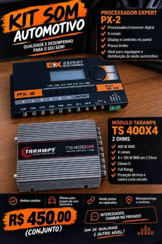 KIT SOM AUTOMOTIVO