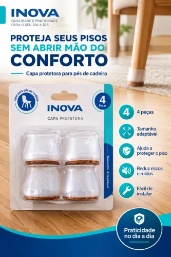 Capa protetora para pé de Móveis