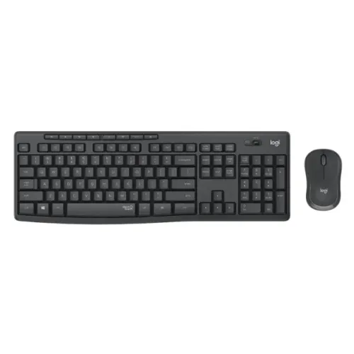 KIT TECLADO E MOUSE LOGITECH WIRELESS MK295 PRETO S/FIO NOVO LACRADO! 
