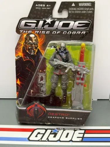 Gi Joe Rise of Cobra Destro Weapons Supplier - 2009 - Comandos em ação