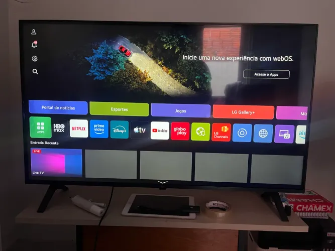 Tv 4k LG UR7800psa em ótimo estado