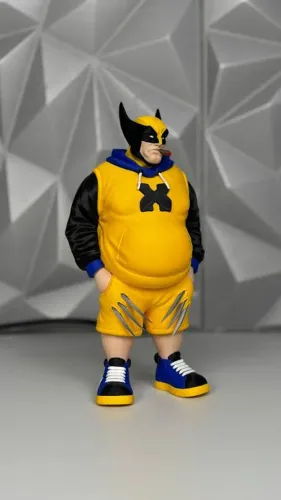 Wolverine Big Fat Action Figure 18cm 