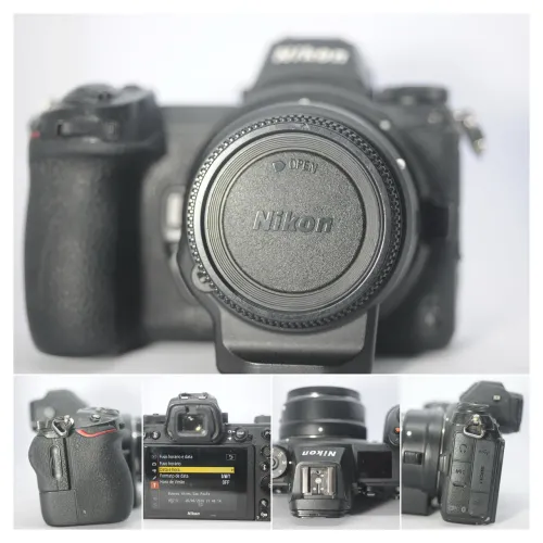 Nikon z6 com adaptador FTZ 