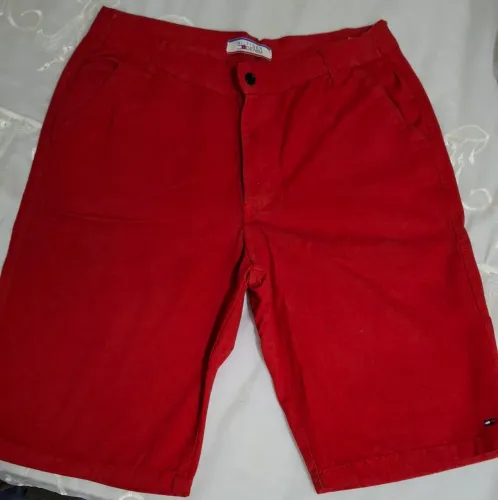 Bermuda vermelha TOMMY HILFIGER NOVA  - TAMANHO:44