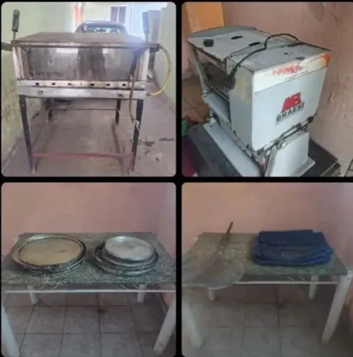 Forno a gás e Masseira de 5kg