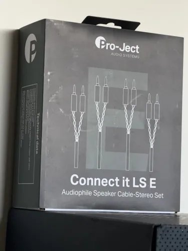 Par de Cabos Pro-Ject Connect it LS E - 3 metros