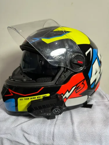 Capacete FW3 Integral Fechado GTX Fox - Tam. 58