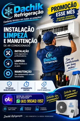 Instalação de ar condicionado