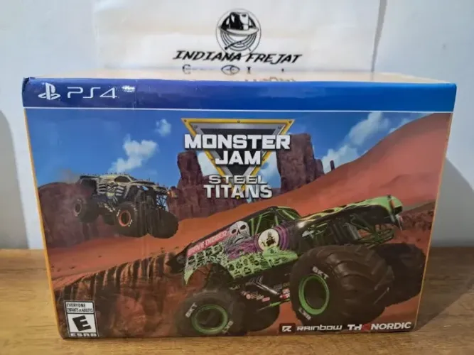 Jogo de PS4 Monster Jam Steel Titans Collector's Edition Lacrado