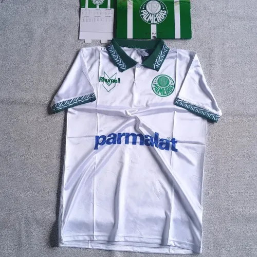 CAMISA PALMEIRAS RETRÔ PARMALAT BRANCA